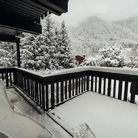 Beautiful T2 With Balcony Near Track Chamonix